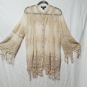 Beautiful Lacey Sheer Top